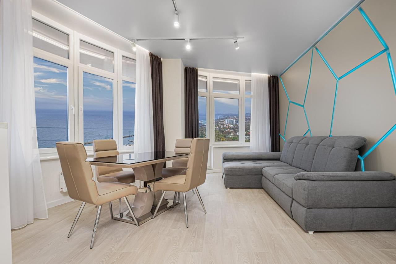 Pearl 45 Panoramic Sea View Apartment Одеса Екстер'єр фото